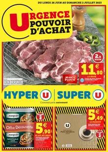 Catalogue promo hyper u du 26 juin au 2 juillet 2023