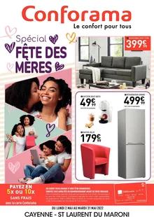 Catalogue promo conforama du 2 au 31 mai 2022