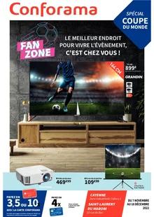 Catalogue promo conforama du 7 au 18 novembre 2022