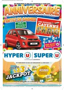 Catalogue promo hyper u du 31 mai au 11 juin 2023