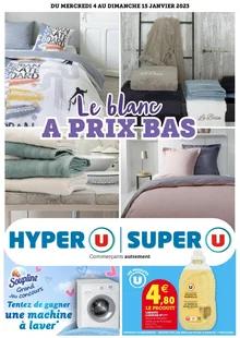 Catalogue promo hyper u du 4 au 15 janvier 2023