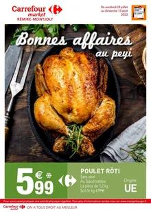 Catalogue promo carrefour market du 28 juillet au 13 août 2023