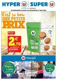 Catalogue promo hyper u du 20 avril au 1 mai 2022