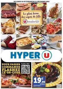 Catalogue promo hyper u du 18 au 31 décembre 2023