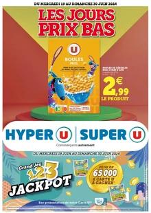 Catalogue promo hyper u du 19 au 30 juin 2024