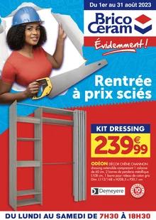 Catalogue promo bricoceram du 1 au 31 août 2023