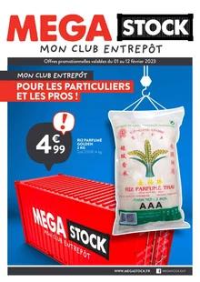 Catalogue promo mega stock du 1 au 12 février 2023