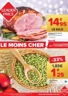 Catalogue promo leader price du 20 novembre au 1 décembre 2024