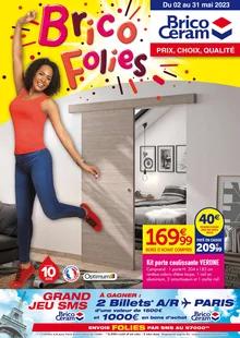 Catalogue promo bricoceram du 2 au 31 mai 2023