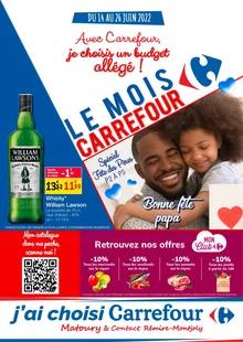 Catalogue promo carrefour contact du 14 au 26 juin 2022