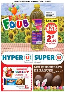 Catalogue promo hyper u du 15 au 26 mars 2023