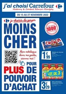 Catalogue promo carrefour contact du 15 au 27 novembre 2022