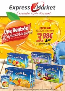 Catalogue promo express market du 1 au 30 septembre 2022