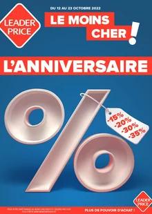 Catalogue promo leader price du 12 au 23 octobre 2022