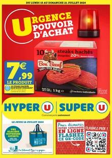 Catalogue promo hyper u du 15 au 21 juillet 2024