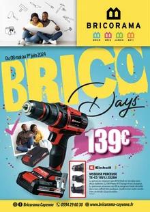 Catalogue promo bricorama du 8 mai au 1 juin 2024