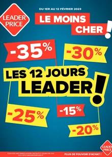 Catalogue promo leader price du 1 au 12 février 2023