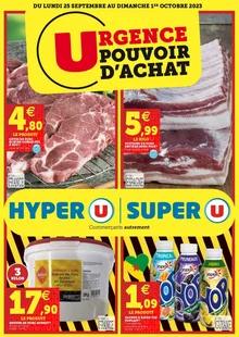 Catalogue promo hyper u du 25 septembre au 1 octobre 2023