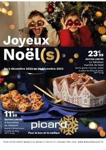 Catalogue promo picard surgelés du 5 au 31 décembre 2022