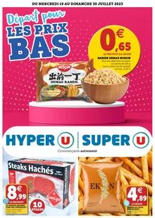 Catalogue promo hyper u du 19 au 30 juillet 2023