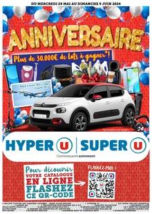 Catalogue promo hyper u du 29 mai au 9 juin 2024