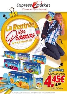 Catalogue promo express market du 1 au 30 septembre 2023