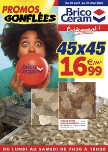 Catalogue promo bricoceram du 29 avril au 26 mai 2024