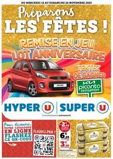 Catalogue promo hyper u du 15 au 26 novembre 2023