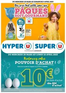 Catalogue promo hyper u du 29 mars au 10 avril 2023