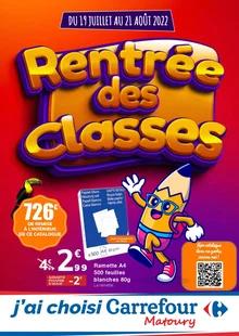 Catalogue promo carrefour du 19 juillet au 21 août 2022