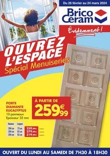 Catalogue promo bricoceram du 28 février au 24 mars 2024