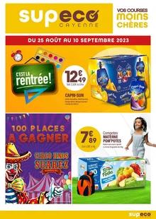 Catalogue promo supeco du 25 août au 10 septembre 2023