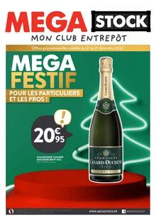 Catalogue promo mega stock du 21 au 31 décembre 2022